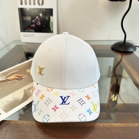 路易威登棒球帽 LouisVuitton 新款LV棒球帽，重工打造 高端大氣，百