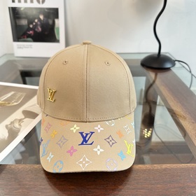 路易威登棒球帽 LouisVuitton 新款LV棒球帽，重工打造 高端大氣，百