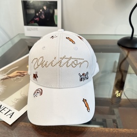 路易威登棒球帽 LouisVuitton 新款LV棒球帽，重工打造 高端大氣，百