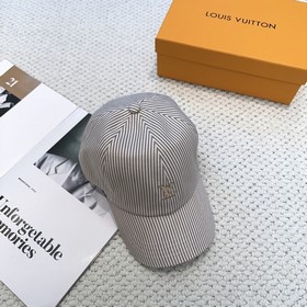 路易威登棒球帽LouisVuitton 新款LV棒球帽，重工打造 完美刺繡，高端