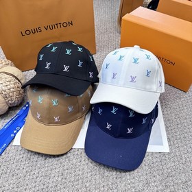 路易威登棒球帽 LouisVuitton 新款LV棒球帽，重工打造 高端大氣，百