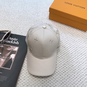 LouiVuittonLV 新款專櫃新款路易威登家刺繡棒球帽，簡單大方 男女通用