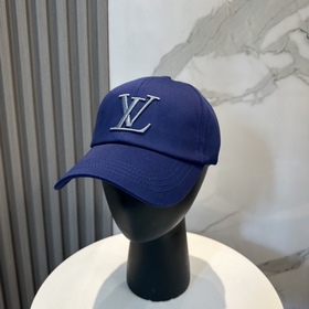 路易威登棒球帽LouisVuitton 新款LV棒球帽，重工打造 完美刺繡，高端