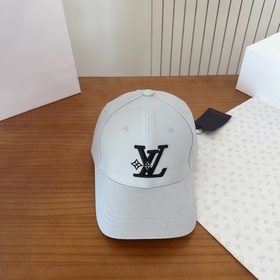路易威登棒球帽LouisVuitton 新款LV棒球帽，重工打造 完美刺繡，高端