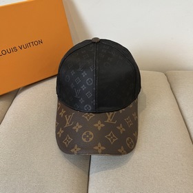 路易威登棒球帽 LouisVuitton 新款LV棒球帽，重工打造 高端大氣，百