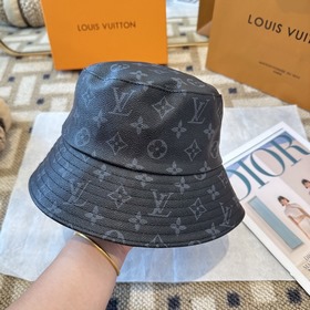 路易威登棒球帽LouisVuitton 新款LV漁夫帽，重工打造 完美刺繡，高端