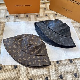 路易威登棒球帽LouisVuitton 新款LV漁夫帽，重工打造 完美刺繡，高端