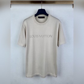 LOUIS VUITTON 路易 LV 26ss 镂空字母logo标識短袖針織衫