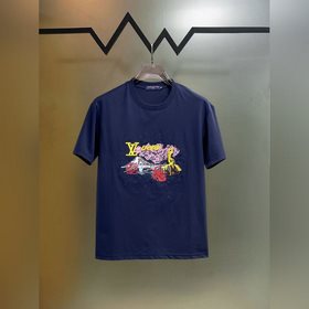 lv 頂級貨品 2026春夏新款首發專櫃最新款短袖圓領T恤 高端訂制 設計前衛時