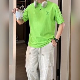 Lv 2026春夏新款首發專櫃最新款短袖T恤 高端訂制 設計前衛時尚！品牌log