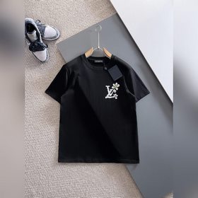 LV 路易 高定面料 2026春夏新品上市 時尚經典圓領短袖 時尚單品設計，更