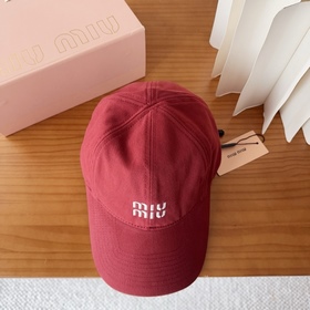 miumiu 缪缪秋冬新品棒球帽 原單正品開模訂制，原版做工細緻質量超贊！