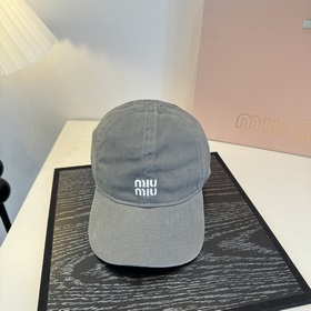 謬謬miumiu 原單春夏新款棒球帽，正品開模訂制，原版做工細緻質量超贊！