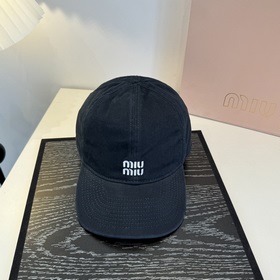 謬謬miumiu 原單春夏新款棒球帽，正品開模訂制，原版做工細緻質量超贊！
