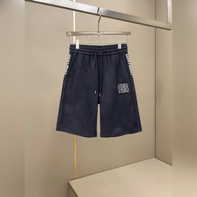 miumiu 2026夏季新款原單專櫃休閑短褲，奢華經典品牌原版LOGO配飾 專