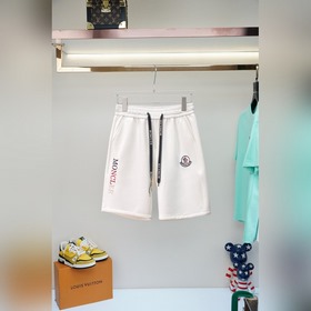 蒙口 2026夏季新款原單專櫃休閑短褲，奢華經典品牌原版LOGO配飾 專櫃熱銷款