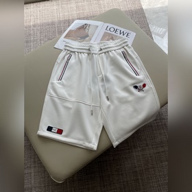 蒙口 2026夏季短褲！百搭松緊腰休閑五分褲！松緊腰 兩側插袋 面料采用客供定織