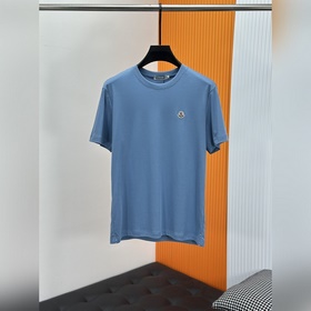 Moncler蒙口26ss春夏新品短袖T恤衫 極簡的衣身造型！ 頂級針織棉質混紡