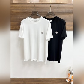 Moncler 2026ss秋季新款發布 蒙口圓領短袖T恤，高端新款短袖，字母