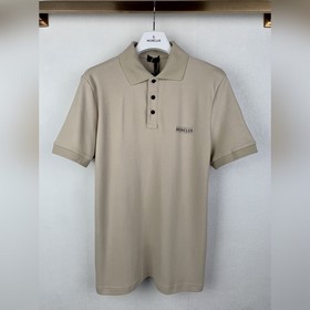 MONCLER，蒙口 26SS棉質徽标字母三粒扣Polo衫 正品3500購入開發