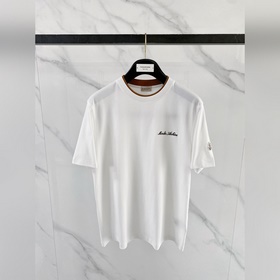 Moncler蒙口、2026新品短袖T恤，帥氣時尚，胸前頂級印膠圖案字母logo