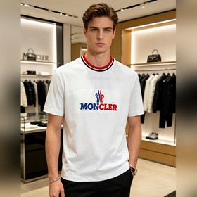 蒙口 Moncler VIP高級定制！ 2026春夏季新款短袖。這款T恤是夏季男