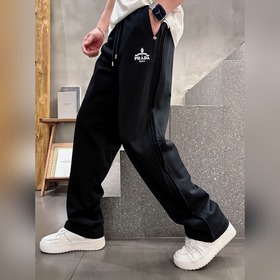 Prada 普拉達# 2026銅氨絲莫代爾空氣層春夏休閑褲子 美學的煥新诠釋，