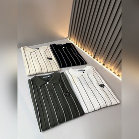 Prada 普拉達2026春夏新款男士翻領短袖針織短袖T恤，最新款全網獨家首上！