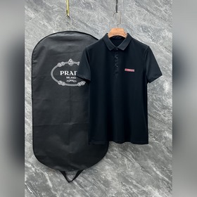 Prada 普拉達# 2026春夏新款首發專櫃最新POLO衫 高端訂制 設計前衛