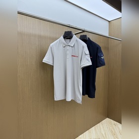 早春   Prada 普拉達 高級定制 26ss春夏新款翻領POLO短袖T