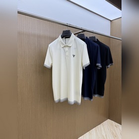 早春 Prada 普拉達 高級定制 26ss春夏新款翻領POLO短袖T恤 原
