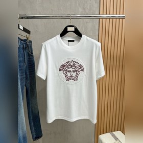 範思哲 2026春夏新款 字母logo圓領短袖t恤，春夏休閑穿搭必不可少，原版純