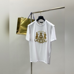 Versace 範思哲，2026夏季最新品，專櫃同步有售，原單狠貨，時尚休閑圓領