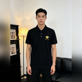 Ver#範思哲 2026ss夏季新款 logo男士翻領Polo衫！經典商務男款，
