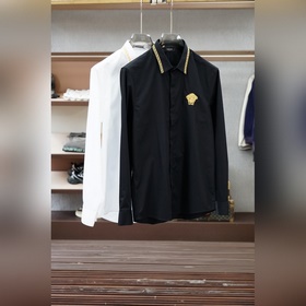 範思哲 Versace-新款瓦瓦商務休閑襯衫 魯泰紡織進口的貢緞面料，緞紋後整處
