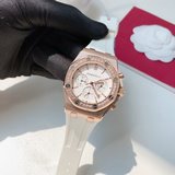 (女款) 新品 ap－愛彼 女款系列：皇家橡樹！六針計時跑秒－日本os20石英機