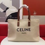  Celine 原版帆布材質沙灘包