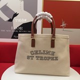 Celine 原版帆布材質沙灘包