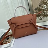 【高品質】升級版Celine belt pico～迷你号鲶魚包 顆粒牛皮