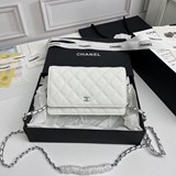 2023chanel 原版～發财包款号a33814，原單進口球紋牛皮配原版定制五