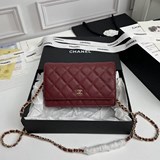 2023chanel 原版～ 發财包款号a33814，原單進口球紋牛皮配原版定制