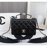 2023chanel 大号進口小牛皮 手感柔軟  耐磨性能，mini cf的完美