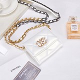 2023chanel經典鍊條晚宴包精緻的零錢包，很迷你，帶點複古的可愛風，可以凹