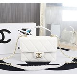 2023chanel 進口小牛皮 as2681手感柔軟  耐磨性能，mini c
