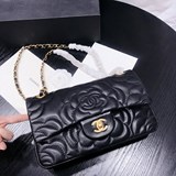 2023chanel 小香山茶花1112羊皮中号25/15/7，最新升級版原單品