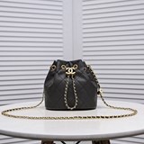 2023chanel  水桶包  顆粒牛皮 系列肩帶調節長短 極度治愈系 購物分
