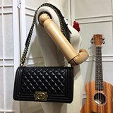 2023chanel 25cm古銅扣.款号67086小羊皮專櫃最新le boy
