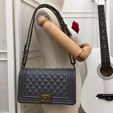 2023chanel 25cm古銅扣.款号67086小羊皮專櫃最新le boy