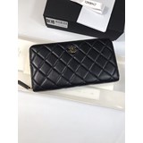 2023 chanel香奈兒專櫃款羊皮錢包裡外全皮 專櫃款式 做工細節無可挑剔