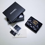 2023chanel專櫃爆款，羊皮三折錢包全手工制作裡外全皮堅持高品質低價位，尺